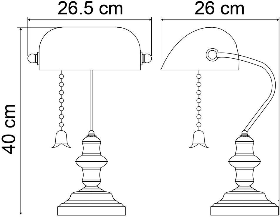 

Настольная лампа Arte Lamp A2492LT-1AB