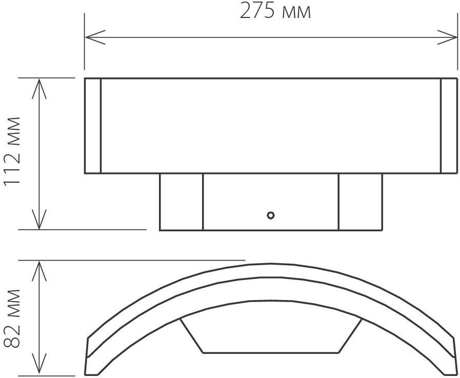 

Фонарь уличный Elektrostandard 1671 Techno LED Asteria D черный