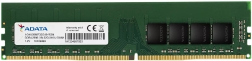 

Оперативная память A-Data DIMM 16GB PC25600 DDR4 [AD4U320016G22-SGN], Оперативная память A-Data 16GB DDR4 PC4-25600 (AD4U320016G22-SGN)