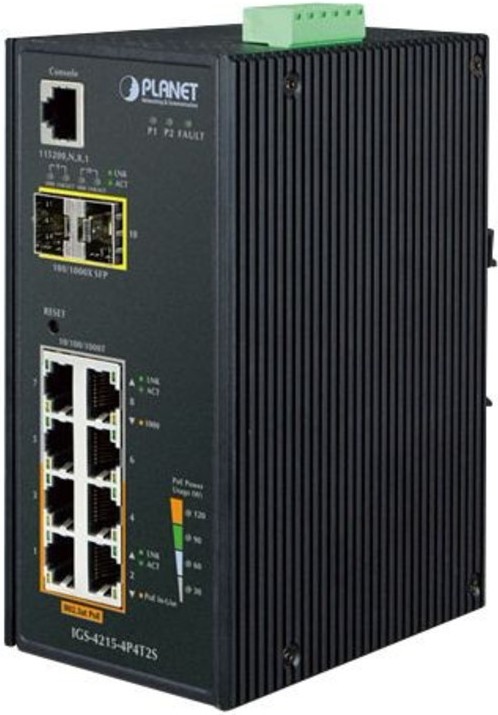 

Коммутатор PLANET IGS-4215-4P4T2S