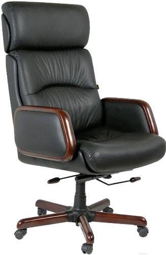 

Кресло CHAIRMAN 417, Офисное кресло CHAIRMAN 417 кожа 6082581 черный