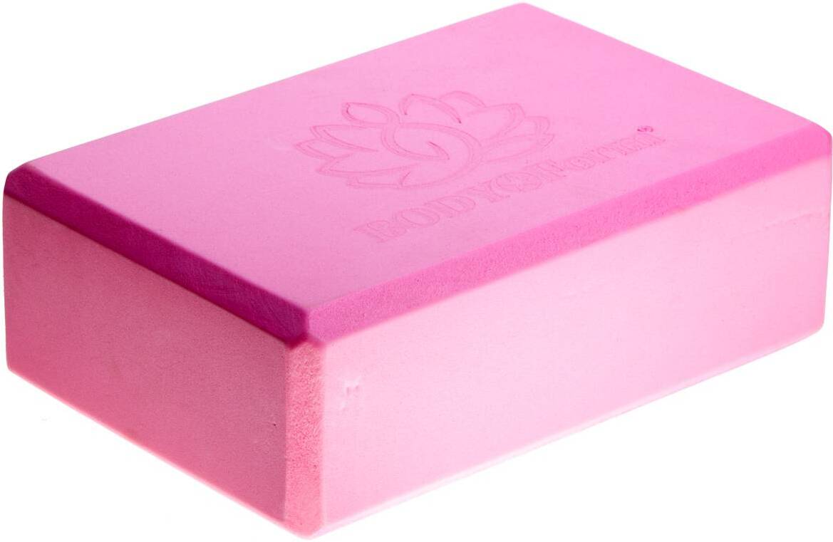 

Блок для йоги Body Form BF-YB02 розовый