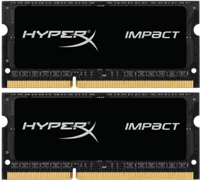 

Оперативная память Kingston HyperX Impact 8GB DDR3 SO-DIMM PC3-14900 [HX318LS11IBK2/8], HyperX Impact 8GB DDR3 SO-DIMM PC3-14900