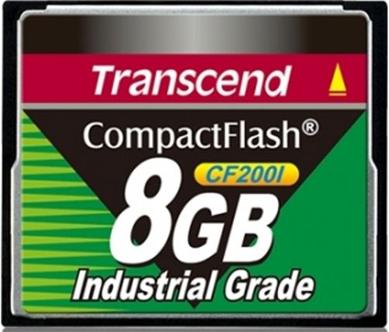 

Usb flash Transcend 8GB CompactFlash [TS8GCF200I], 8GB CompactFlash