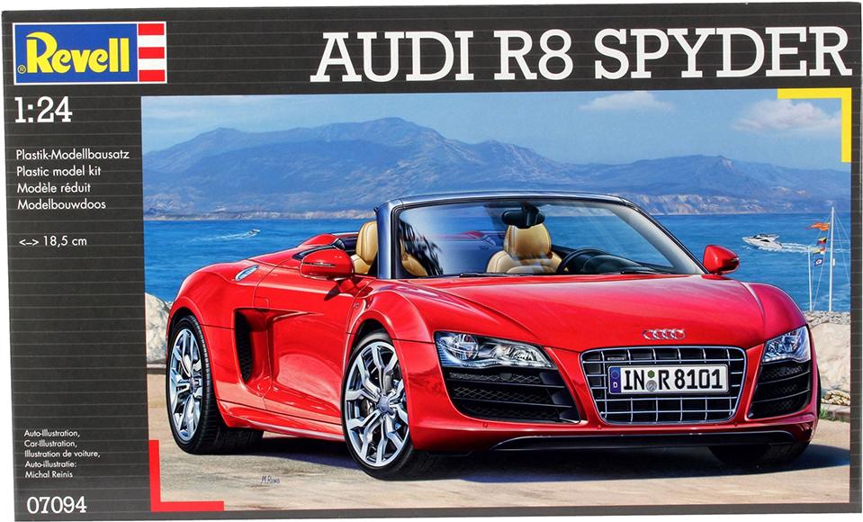 

Сборная модель Revell Автомобиль Audi R8 Spyder [07094], Автомобиль Audi R8 Spyder