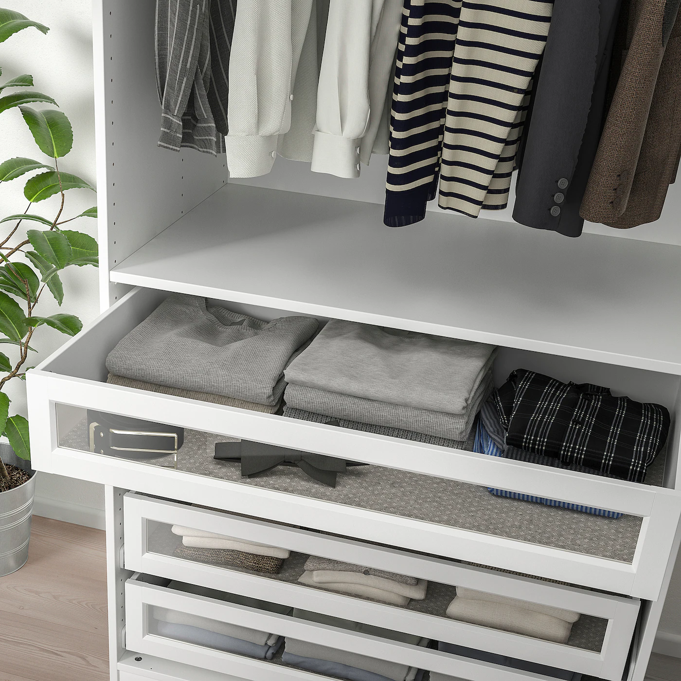 

Полка и ящик Ikea Комплимент, Комплимент