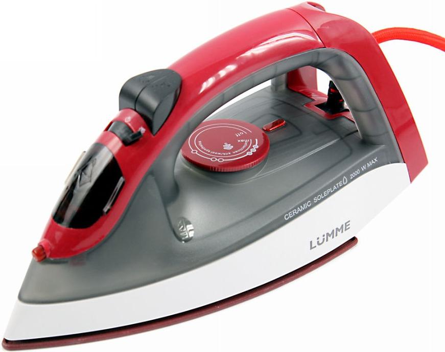 

Утюг Lumme LU-1136 бордовый гранат, LU-1136