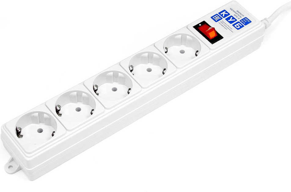 

Сетевой фильтр Power Cube 5 розеток, белый, 1.9 м (SPG-B-6-WHITE), Сетевой фильтр Power Cube 5 розеток 1.9 м SPG-B-6-WHITE белый