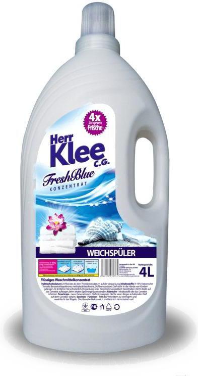 

Стиральный порошок Herr Klee C.G. Fresh Blue 4л концентрат, C.G. Fresh Blue 4л концентрат