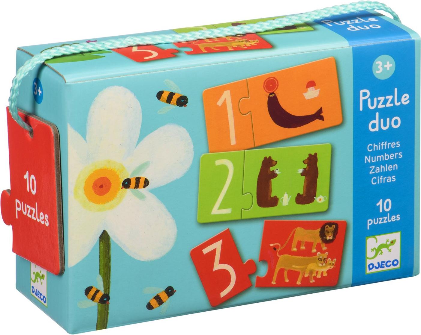 

Развивающая игра Djeco Пары - цифры [08151], Пары - цифры