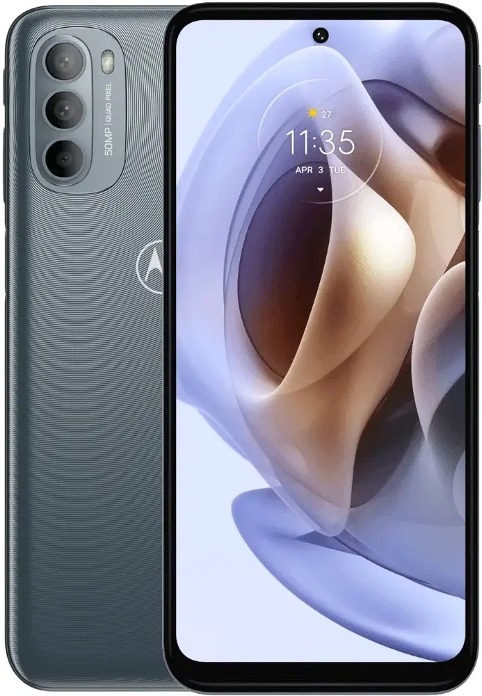 

Смартфон Motorola XT2173-3 Moto g31 128Gb/4Gb серый (PASU0000FR)