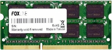 

Оперативная память Foxline SODIMM 4GB 1600 DDR3 [FL1600D3S11S1-4G], Оперативная память Foxline 4GB DDR3 SODIMM PC3-12800 (FL1600D3S11S1-4G)