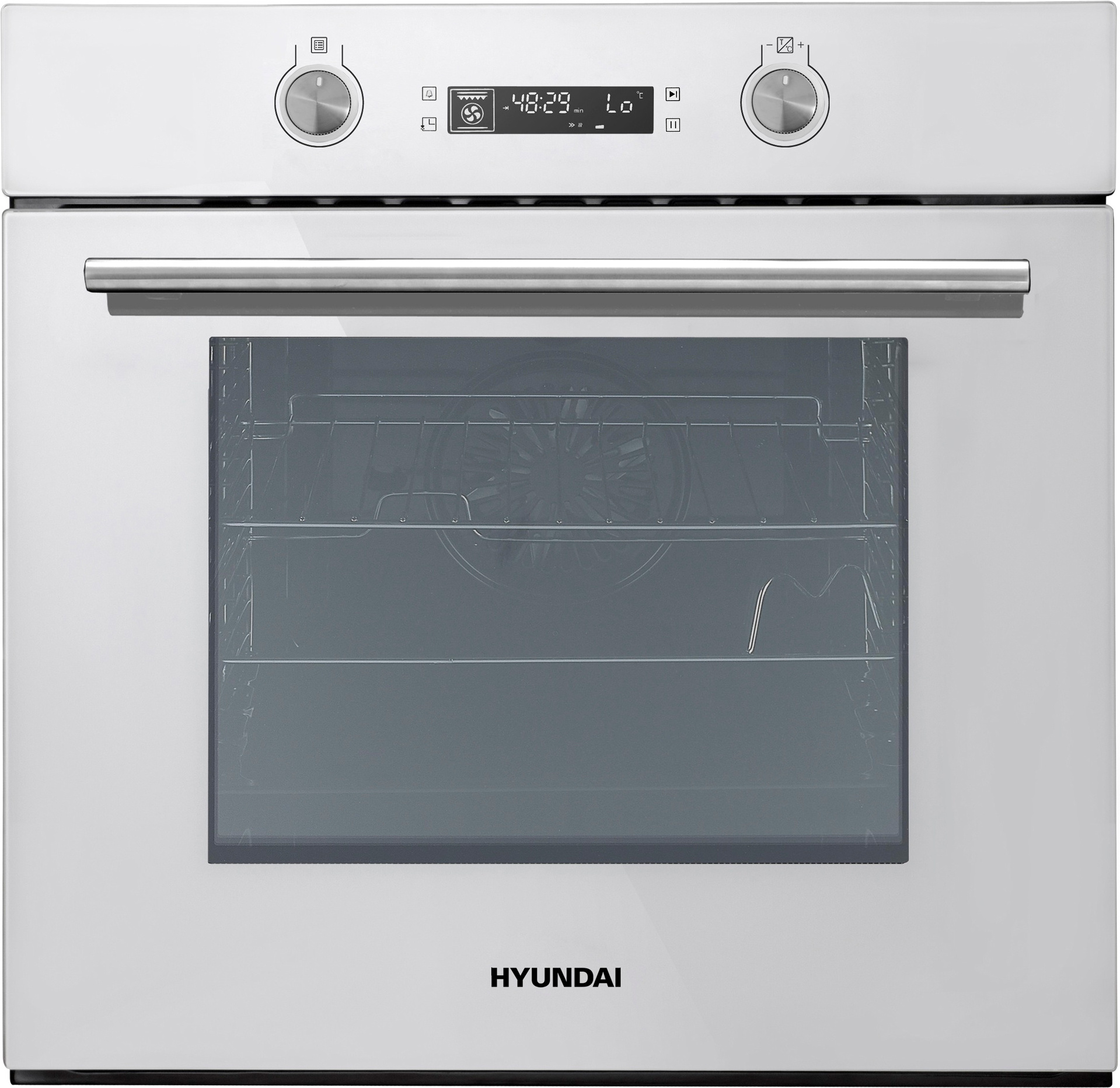 

Духовой шкаф Hyundai HEO 6648 WG белый