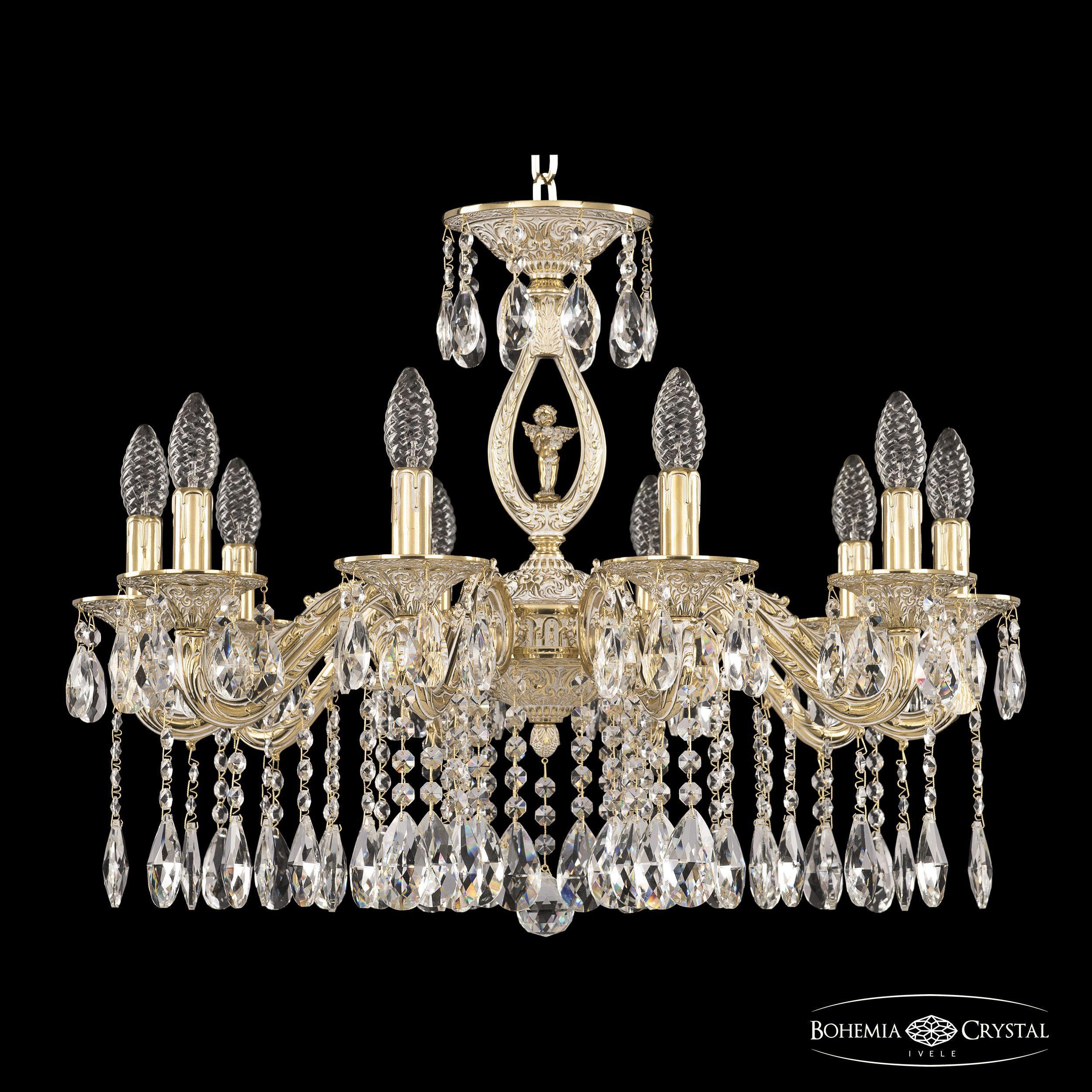 

Подвесная люстра Bohemia Ivele Crystal 71402/10/210 A GW FA10S