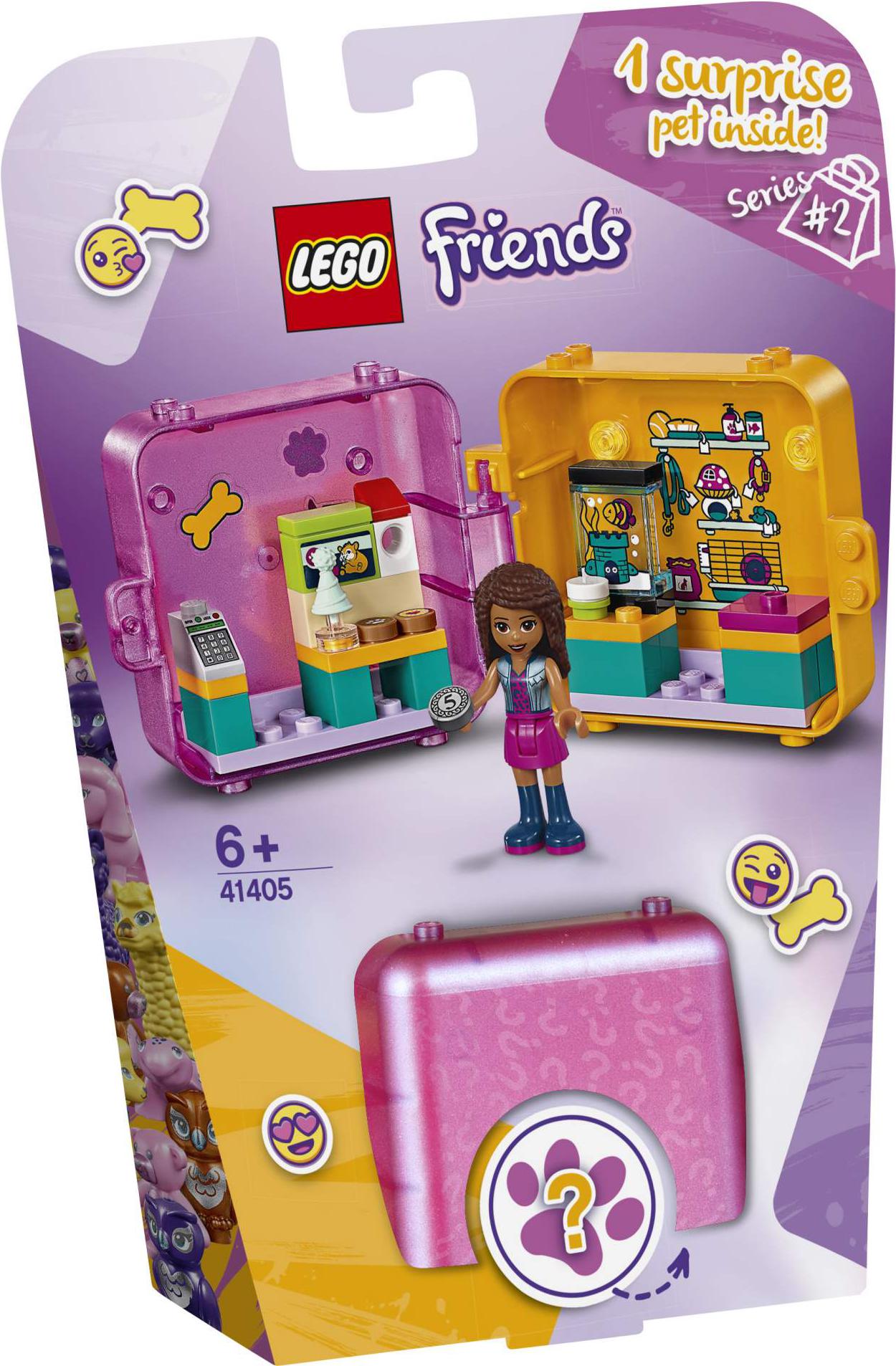 

Конструктор LEGO FRIENDS Игровая шкатулка Покупки Андреа [41405], FRIENDS Игровая шкатулка Покупки Андреа