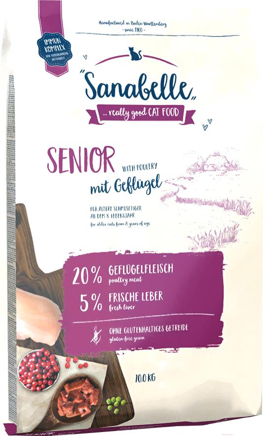 

Корм для кошек Bosch Petfood Sanabelle Senior 10кг, Sanabelle Senior 10кг
