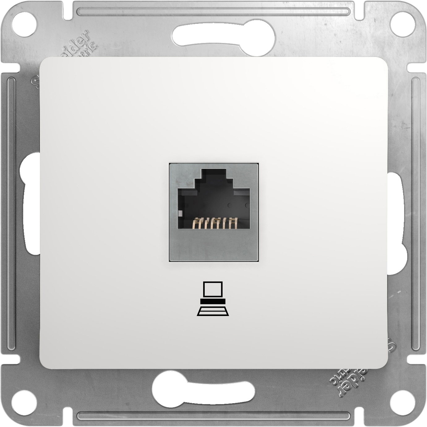 

Розетка компьютерная Schneider Electric Glossa GSL000181K, Розетка Schneider Electric Розетка Glossa GSL000181K