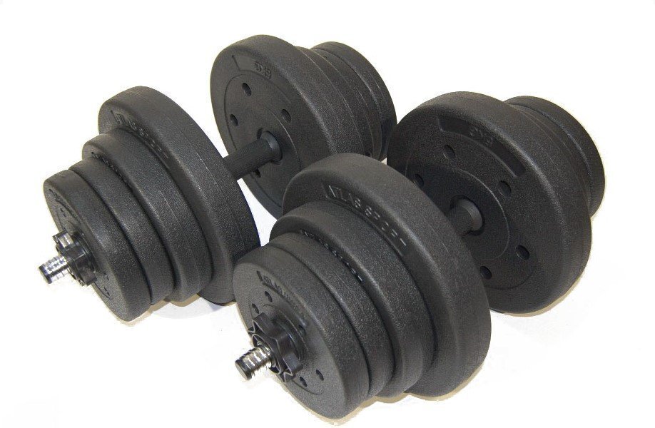 

Набор гантелей Atlas Sport 2х20.5 кг, Набор гантелей Atlas Sport 2х20,5 кг