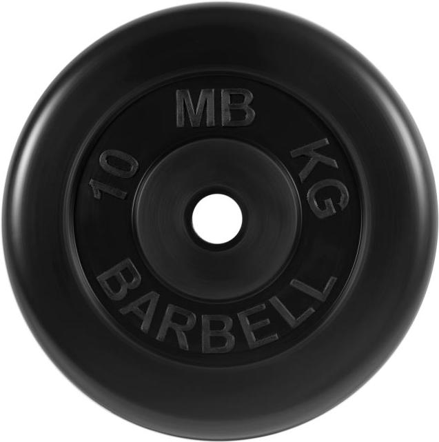 

Диск для штанги MB Barbell обрез. 31 мм 10 кг [MB-PltB31-10], обрез. 31 мм 10 кг
