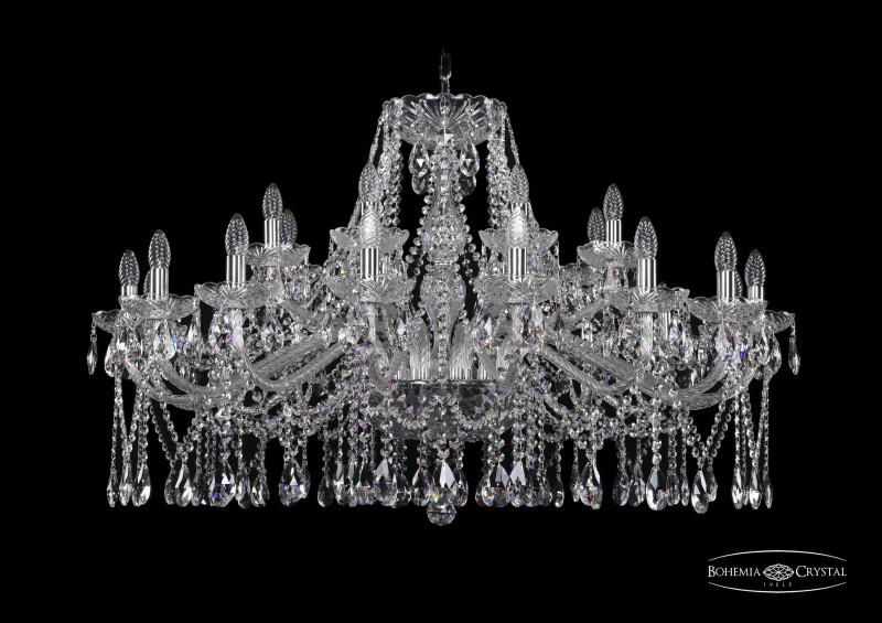 

Подвесная люстра Bohemia Ivele Crystal 1413/16+8/400/Ni
