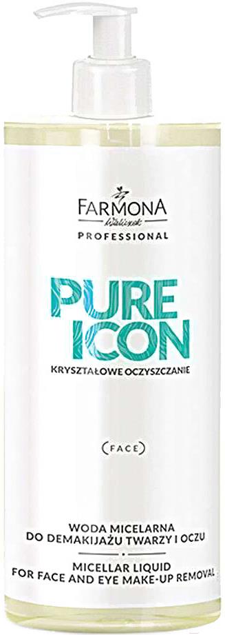 

Мицеллярная вода Farmona Professional Pure Icon для лица глаз (500мл), Professional Pure Icon для лица глаз (500мл)