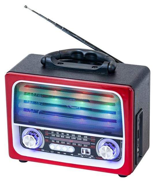 

Радиоприемник Max MR-390 Black/Red, MR-390