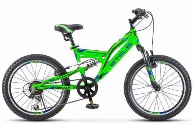 

Велосипед Stels Mustang V 20'' V010 р.13 зелёный [LU088354/LU092147], Велосипед Stels Mustang V 20'' V010 р.13 LU088354/LU092147 зелёный