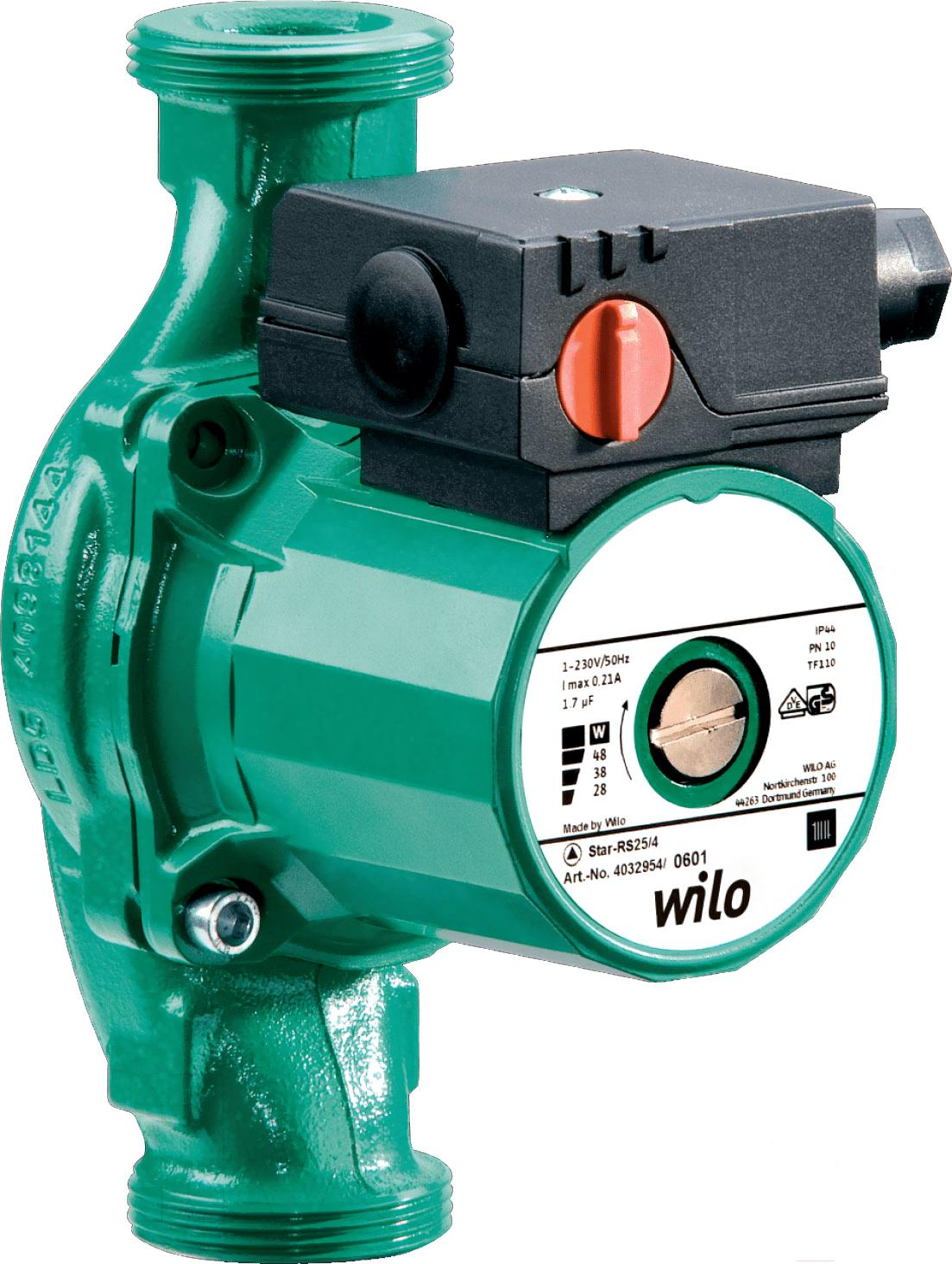 

Насос Wilo Star-RS 30/4, Star-RS 30/4