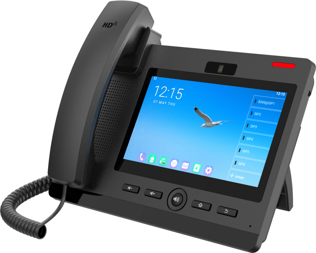 

Android IP-видеотелефон Fanvil F600S черный
