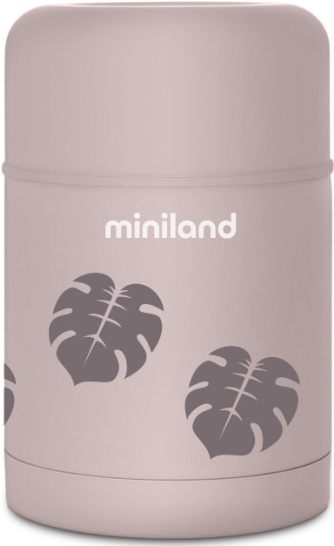 

Термос Miniland Terra Thermos 600 мл бежевый/листья (89446)