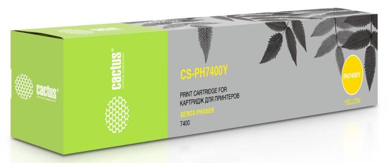 

Картридж для принтера и МФУ CACTUS CS-PH7400Y