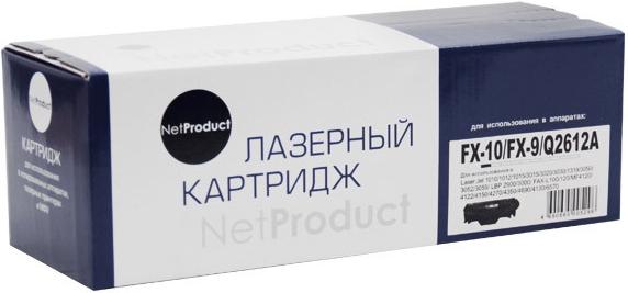 

Картридж NetProduct FX-10/FX-9/Q2612A [98010911220], FX-10/FX-9/Q2612A
