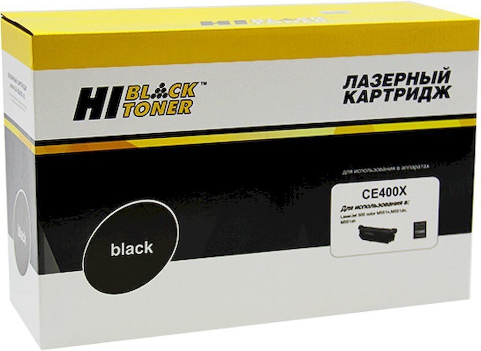 

Картридж Hi-Black CE400X [98927801], Картридж Hi-Black CE400X 98927801