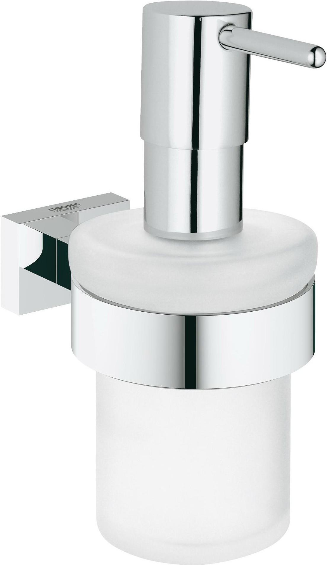 

Дозатор для жидкого мыла Grohe Essentials Cube [40756001], Essentials Cube