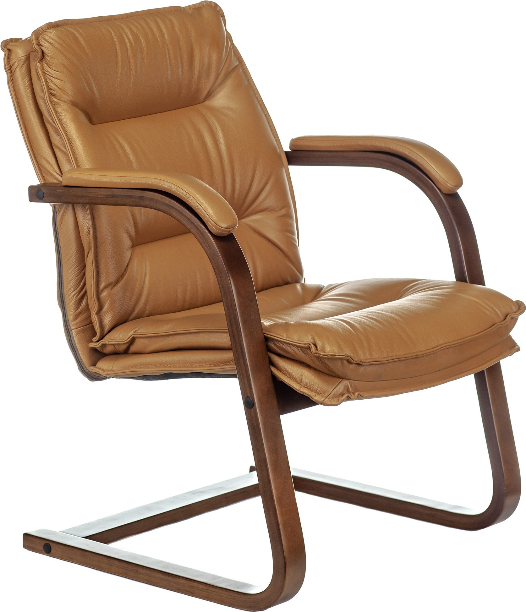 

Кресло Бюрократ T-9927WALNUT-AV (горчичный)