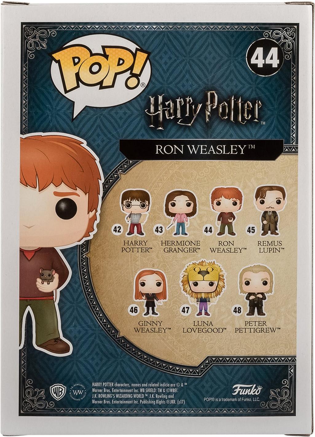 

Игрушка Funko POP! Vinyl: Harry Potter Ron Weasley w/ Scabbers 14938 [Fun548], POP! Vinyl: Harry Potter Ron Weasley w/ Scabbers 14938