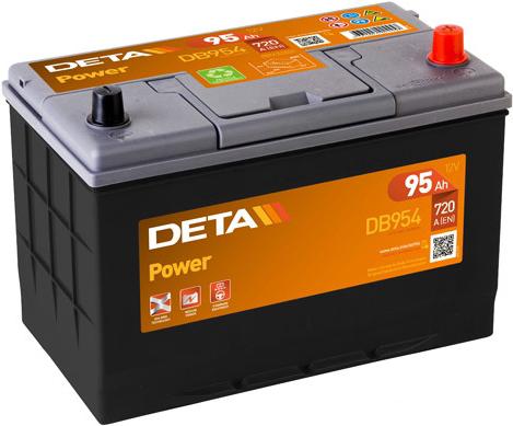 

Аккумулятор DETA Power DB954 95 А/ч, Power DB954 95 А/ч