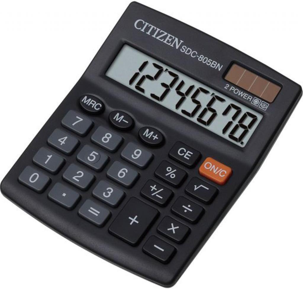 

Калькулятор Citizen SDC-805 BN