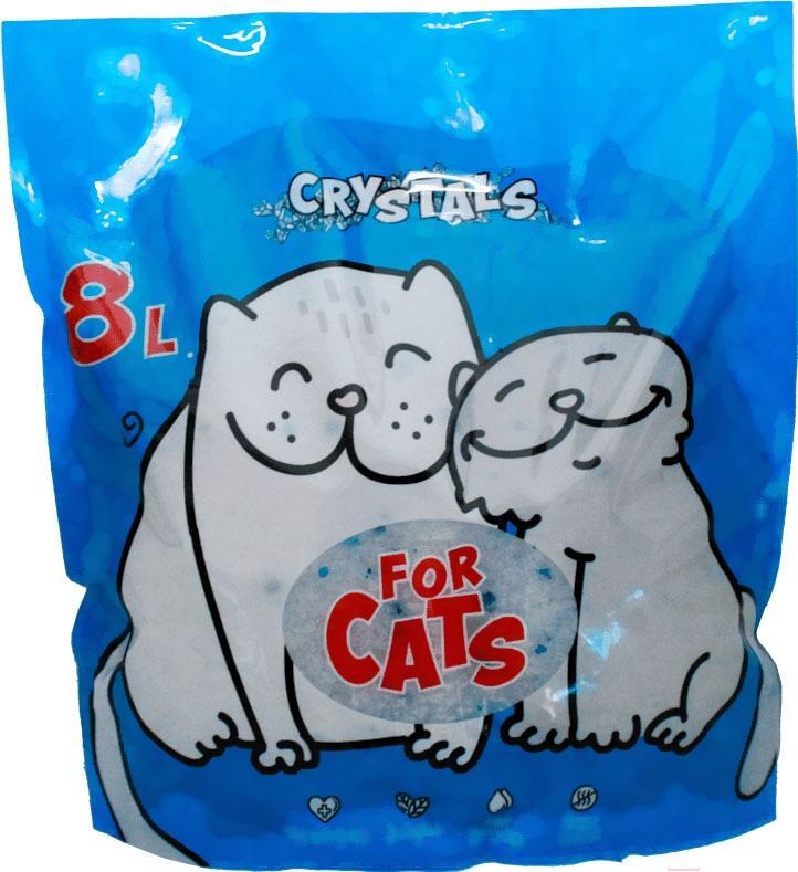 

Наполнитель для туалета For cats силикагелевый 8 л, Наполнитель для туалета For cats силикагелевый 8 л TUZ034