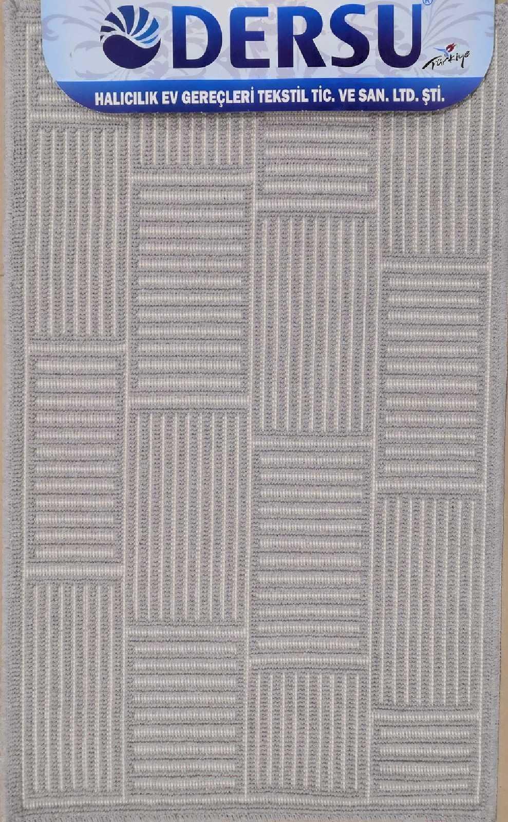 

Коврик для ванной Dersu Cotton Bathmats PB024 50x80 серый, Cotton Bathmats PB024 50x80