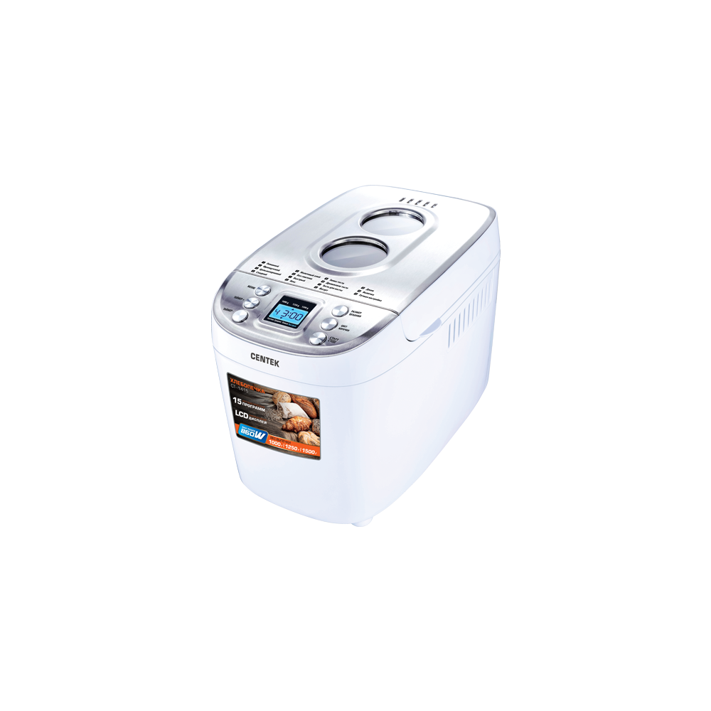 

Хлебопечка CENTEK CT-1415, Хлебопечка CENTEK CT-1415 (белый)
