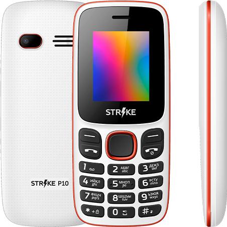 

Мобильный телефон Strike P10 белый, P10