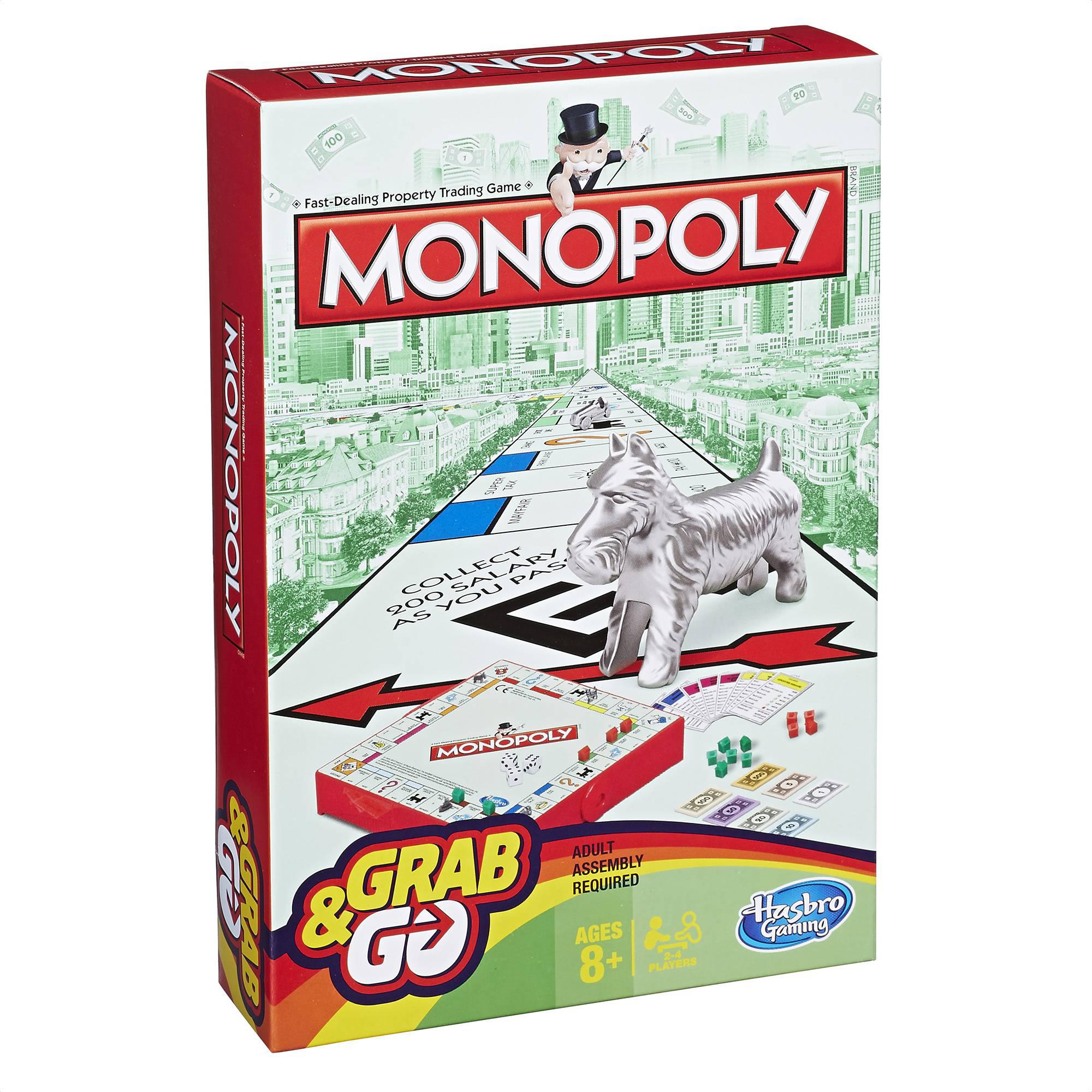 

Настольная игра Hasbro Монополия дорожная версия [B1002], Монополия дорожная версия