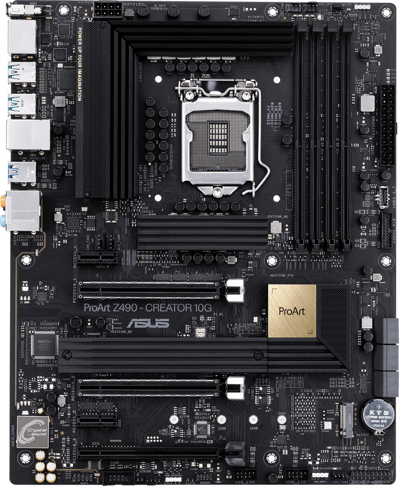 

Материнская плата ASUS ProART Z490-Creator 10G