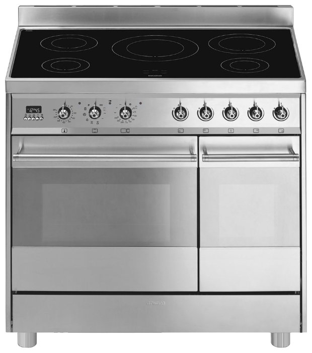 Smeg C92IPX8 - фото Кухонная плита Smeg C92IPX8