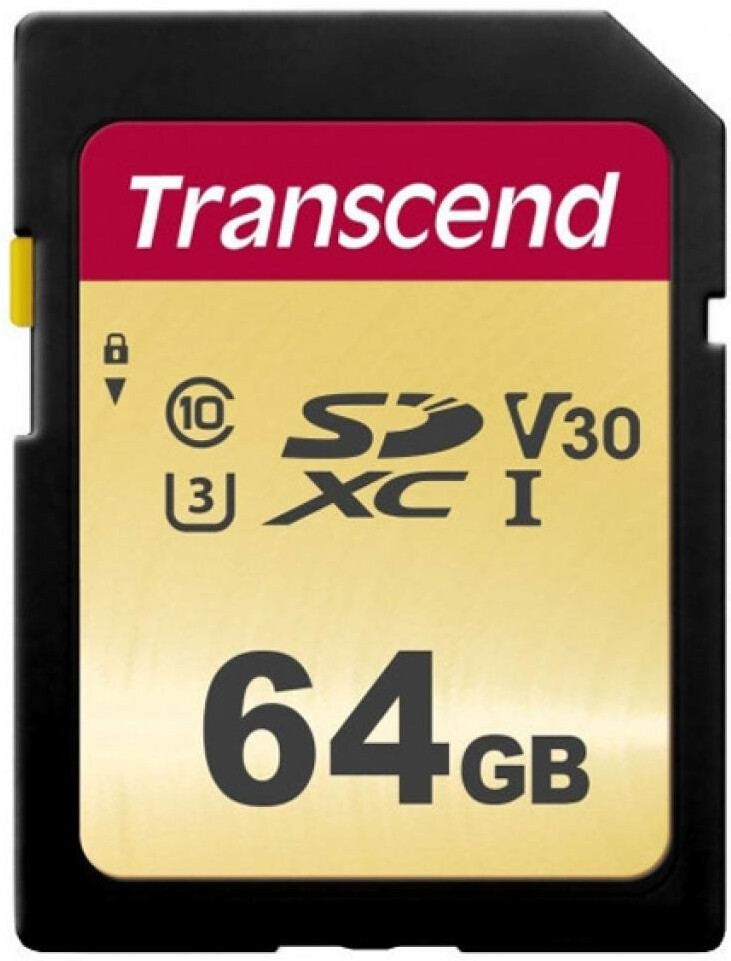 

Карта памяти Transcend 64GB UHS-I U3 SD card [TS64GSDC500S], Карта памяти Transcend 64GB UHS-I U3 SD card TS64GSDC500S