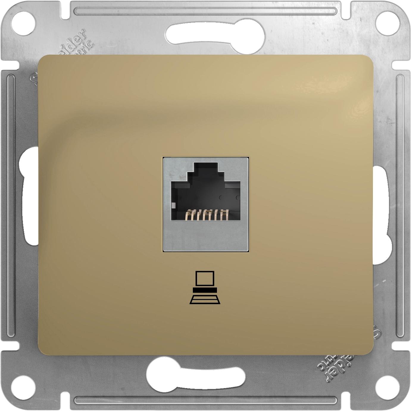 

Розетка Schneider Electric Glossa GSL000481K, Glossa GSL000481K