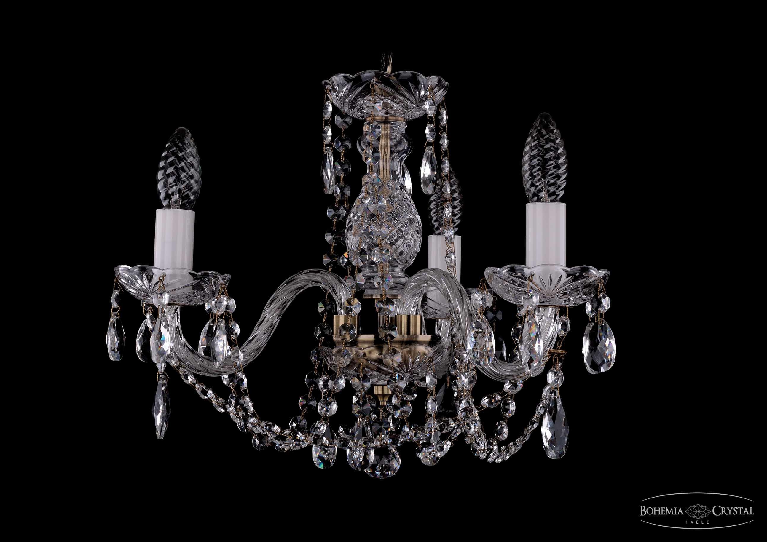 

Подвесная люстра Bohemia Ivele Crystal 1402/3/141/Pa