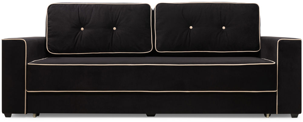 

Диван Менли НПБ Velvet Black, Менли Velvet НПБ