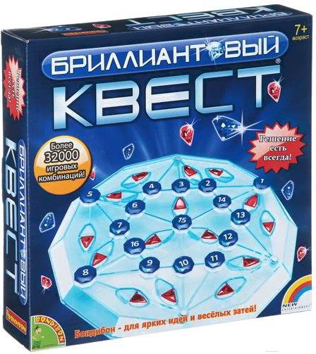 

Настольная игра Bondibon Бриллиантовый квест 1993 [BB1406], Бриллиантовый квест 1993